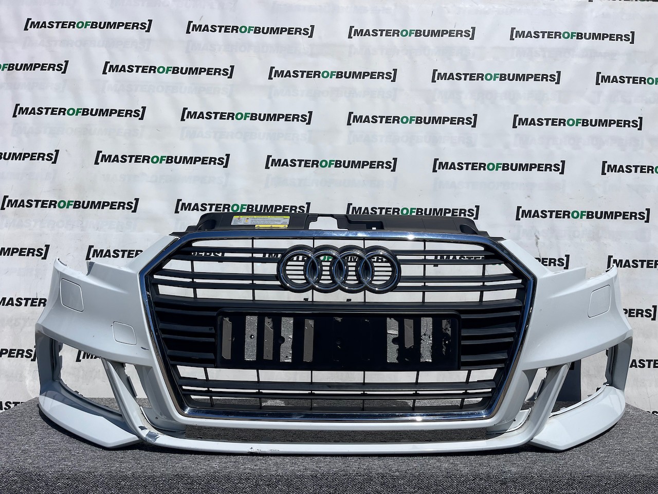 Audi A3 S-line Hatchback Lift 2016-2019 Front Bumper No Pdc Genuine [a882]