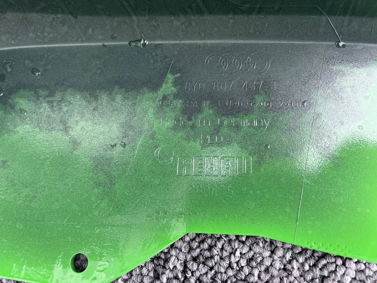 Audi Rs3 Hatchback Saloon Mk4 Lift 2025-on Front Bumper Genuine [a890]