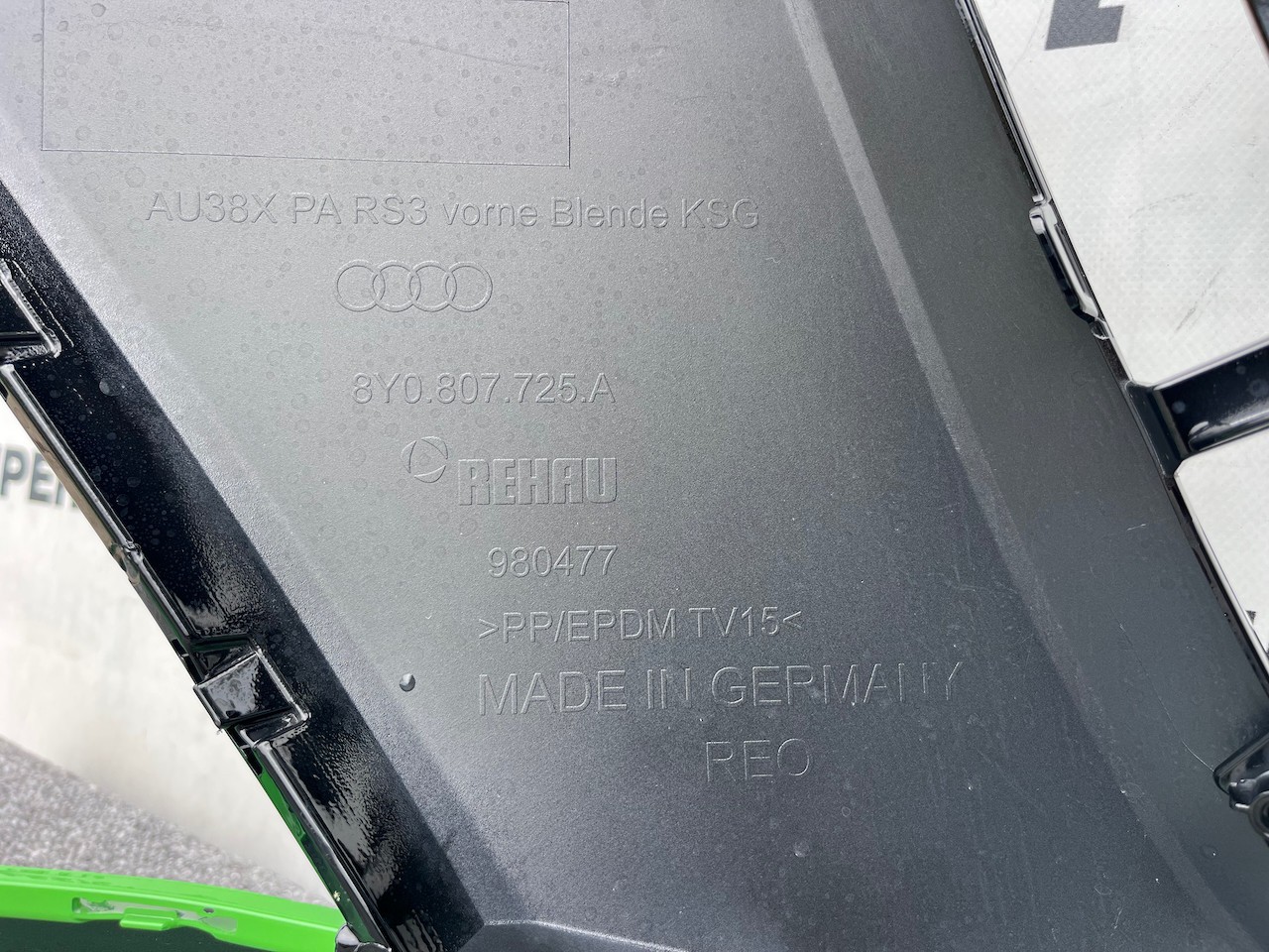 Audi Rs3 Hatchback Saloon Mk4 Lift 2025-on Front Bumper Genuine [a890]