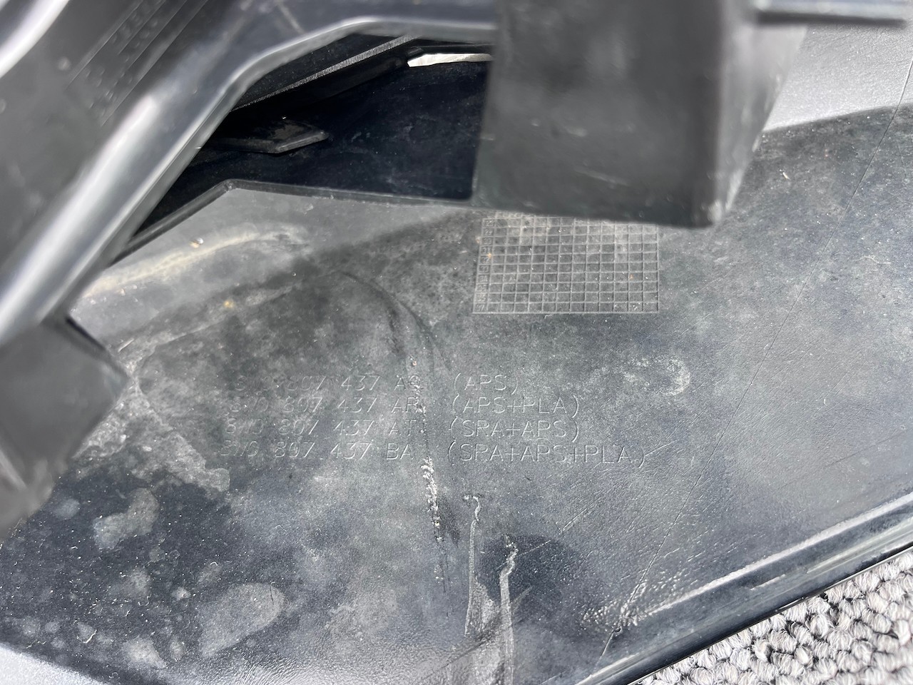 Audi A4 S Line S4 B9 Lift Saloon Ava 2019-2023 Front Bumper 6 Pdc Genuine [a895]