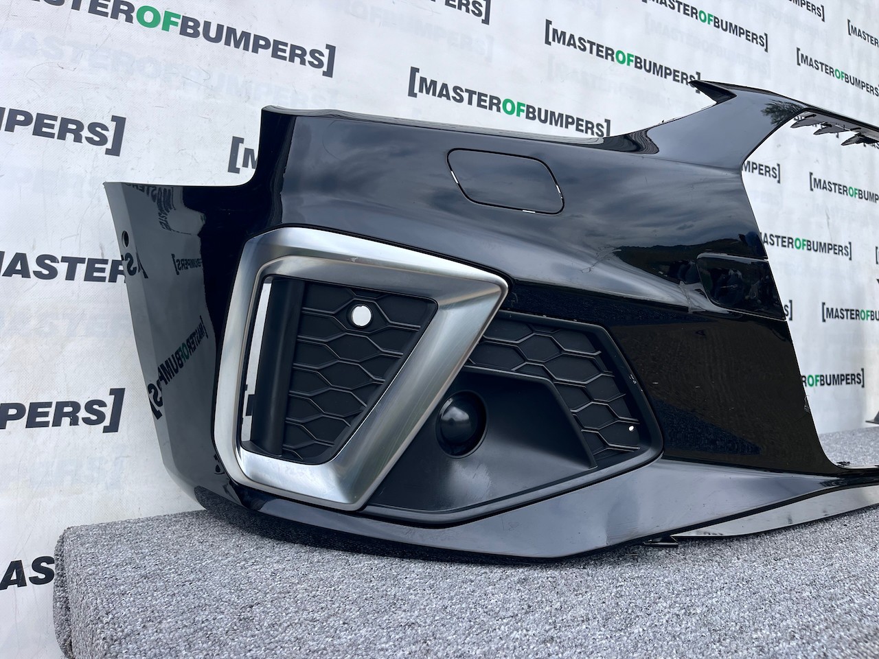 Audi A4 S Line S4 B9 Lift Saloon Ava 2019-2023 Front Bumper 6 Pdc Genuine [a895]