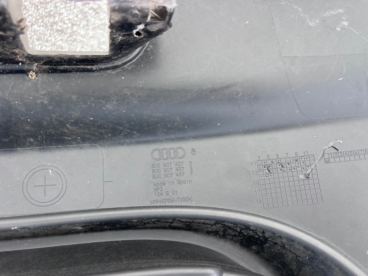 Audi Q3 S-line Suv 2011-2014 Front Bumper No Pdc Genuine [a803]