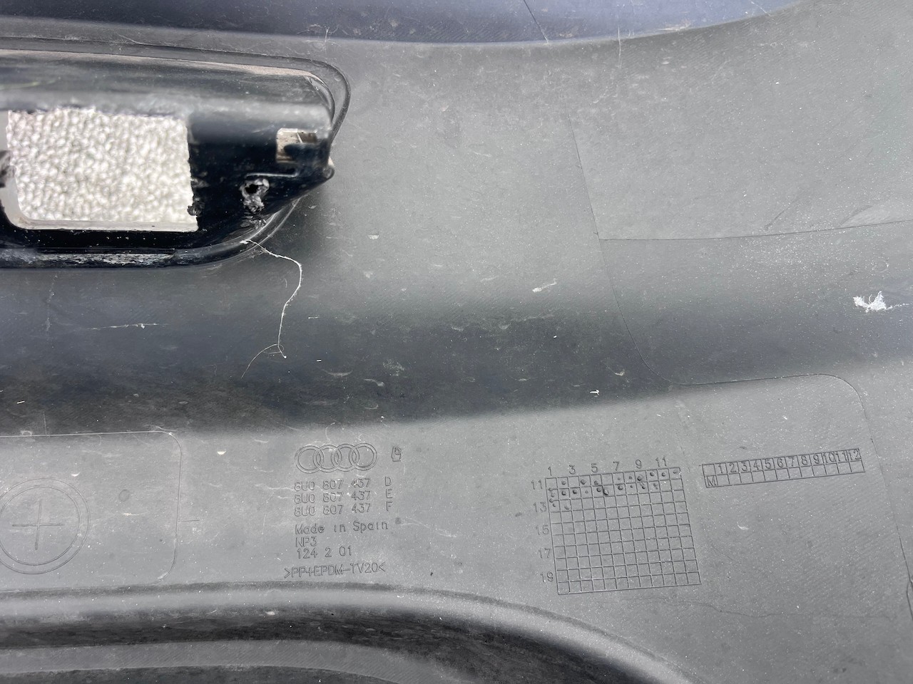 Audi Q3 S-line Suv 2011-2014 Front Bumper No Pdc Genuine [a900]