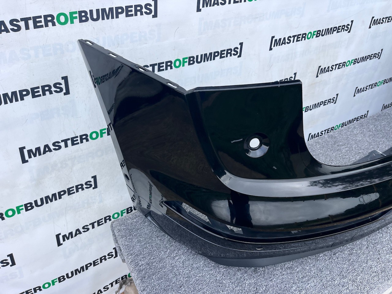 Audi Q5 Sport Basic Se Mk 2020-2024 Rear Bumper W/ Diffuser 6 Pdc Genuine [a815]