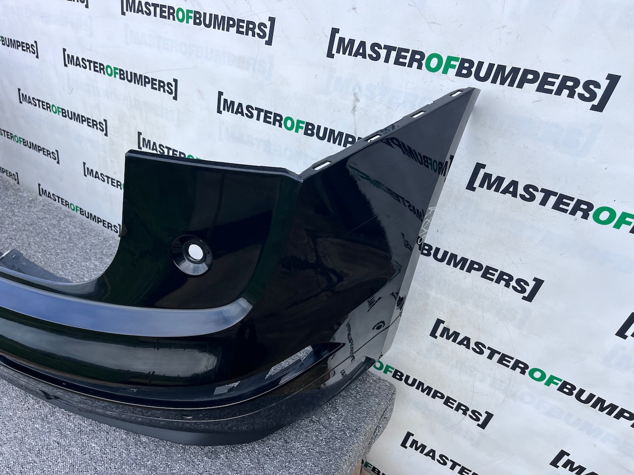 Audi Q5 Sport Basic Se Mk 2020-2024 Rear Bumper W/ Diffuser 6 Pdc Genuine [a815]