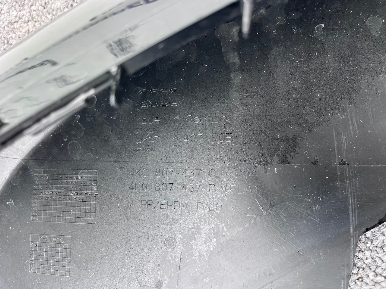 Audi A6 S-line C8 Saloon Estate 2019-2024 Front Bumper 6 Pdc Genuine [a825]