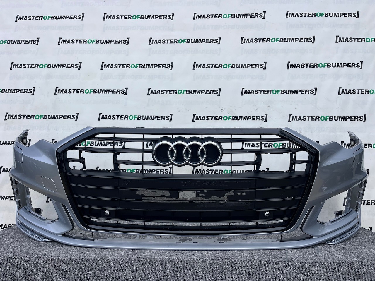 Audi A6 S-line C8 Saloon Estate 2019-2024 Front Bumper 6 Pdc Genuine [a826]