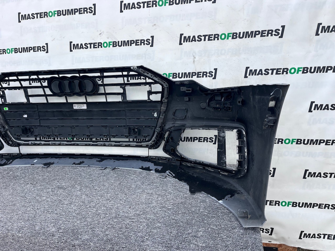 Audi A6 S-line C8 Saloon Estate 2019-2024 Front Bumper 6 Pdc Genuine [a826]