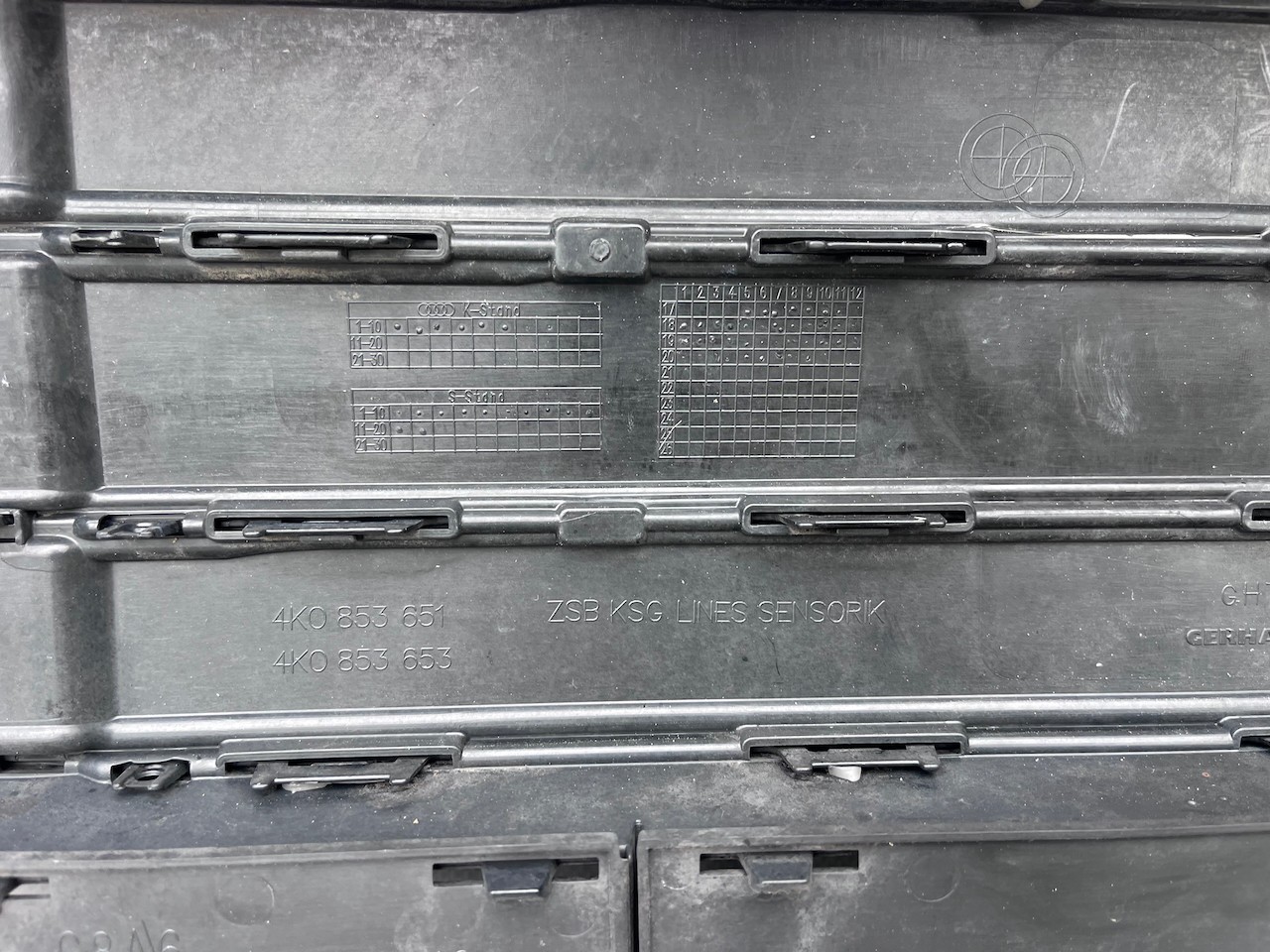 Audi A6 S-line C8 Saloon Estate 2019-2024 Front Bumper 6 Pdc Genuine [a826]