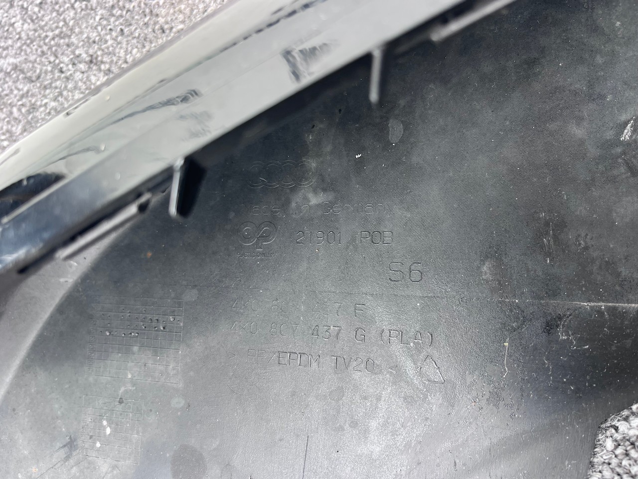 Audi S6 A6 S-line C8 Saloon Estate 2019-2024 Front Bumper 6 Pdc Genuine [a832]