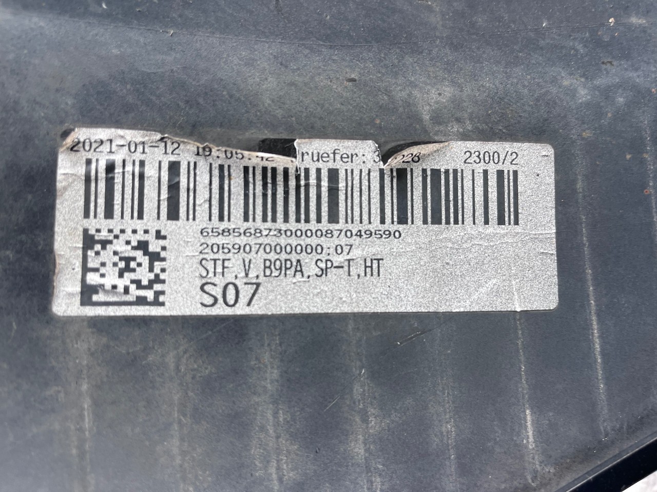 Audi A4 Sport B9 Lift Saloon Estate 2019-2024 Front Bumper 4 Pdc Genuine [a849]