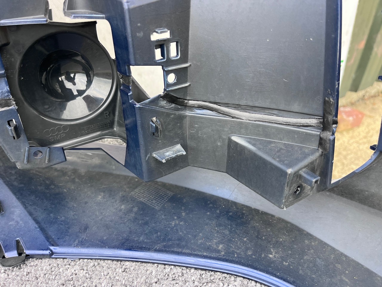 Audi A4 S-line B9 Lift Saloon Estate 2019-2024 Front Bumper 4 Pdc Genuine [a846]