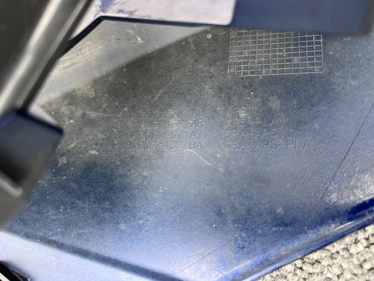 Audi A4 S-line B9 Lift Saloon Estate 2019-2024 Front Bumper 4 Pdc Genuine [a846]