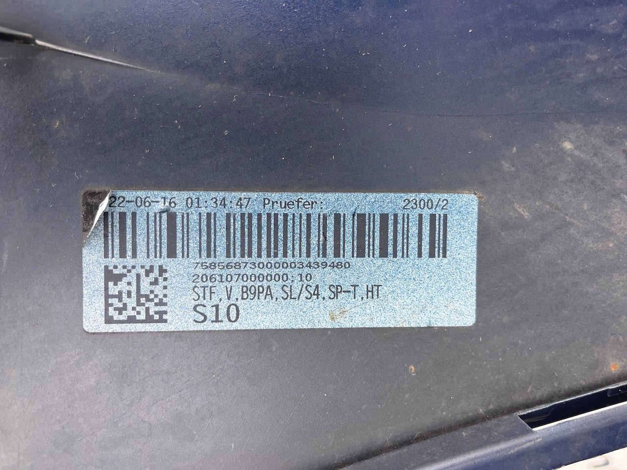 Audi A4 S-line B9 Lift Saloon Estate 2019-2024 Front Bumper 4 Pdc Genuine [a846]