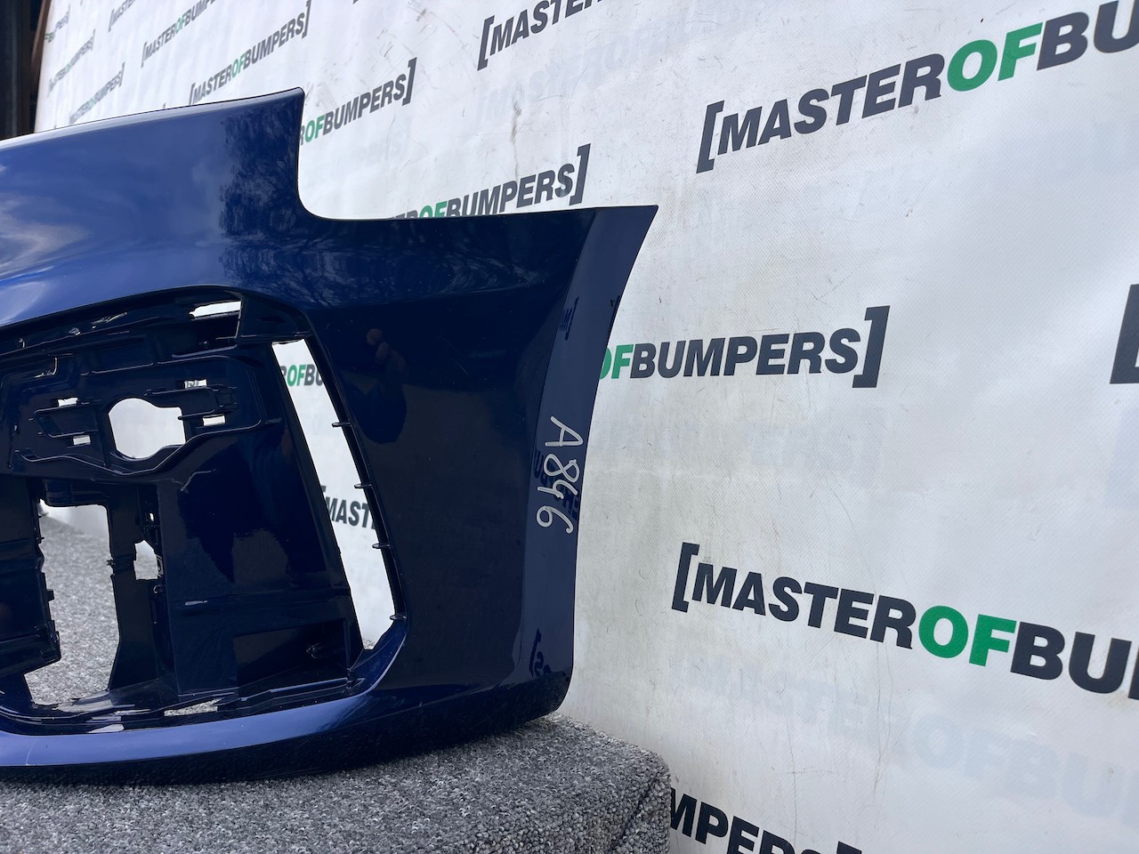 Audi A4 S-line B9 Lift Saloon Estate 2019-2024 Front Bumper 4 Pdc Genuine [a846]