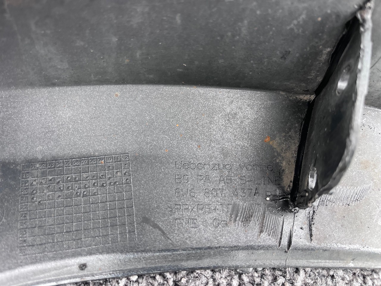 Audi A5 S Line S5 Coupe Cabrio Mk2 Lift 2020-2023 Front Bumper Genuine [a855]