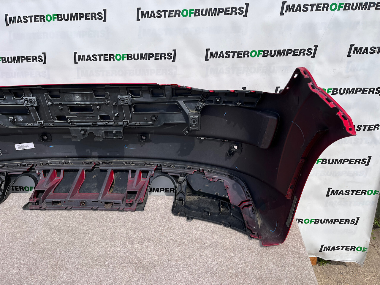 Audi Tt S Line Tts Face Lift 2019-2022 Rear Bumper Red 4 Pdc Genuine [a328]