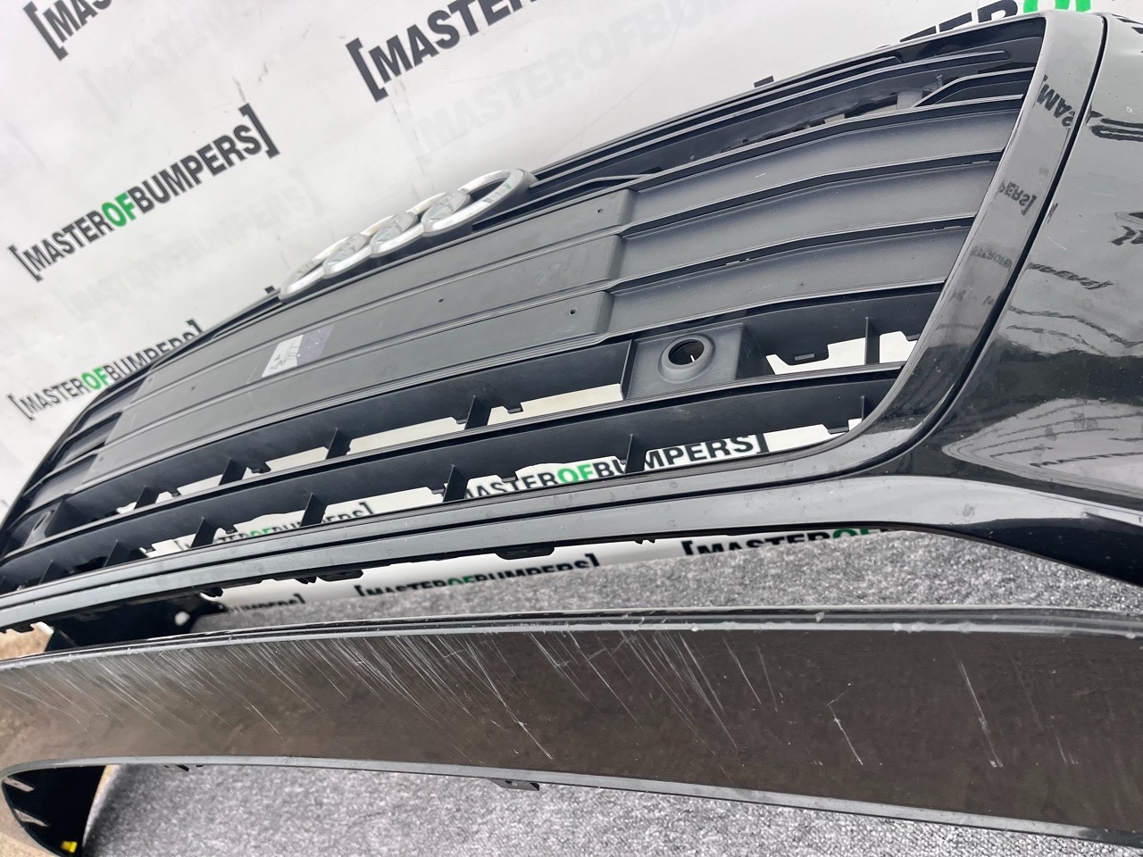 Audi A6 Sport Se C8 2019-2022 Front Bumper 6 Pdc + Jets Genuine [a891]