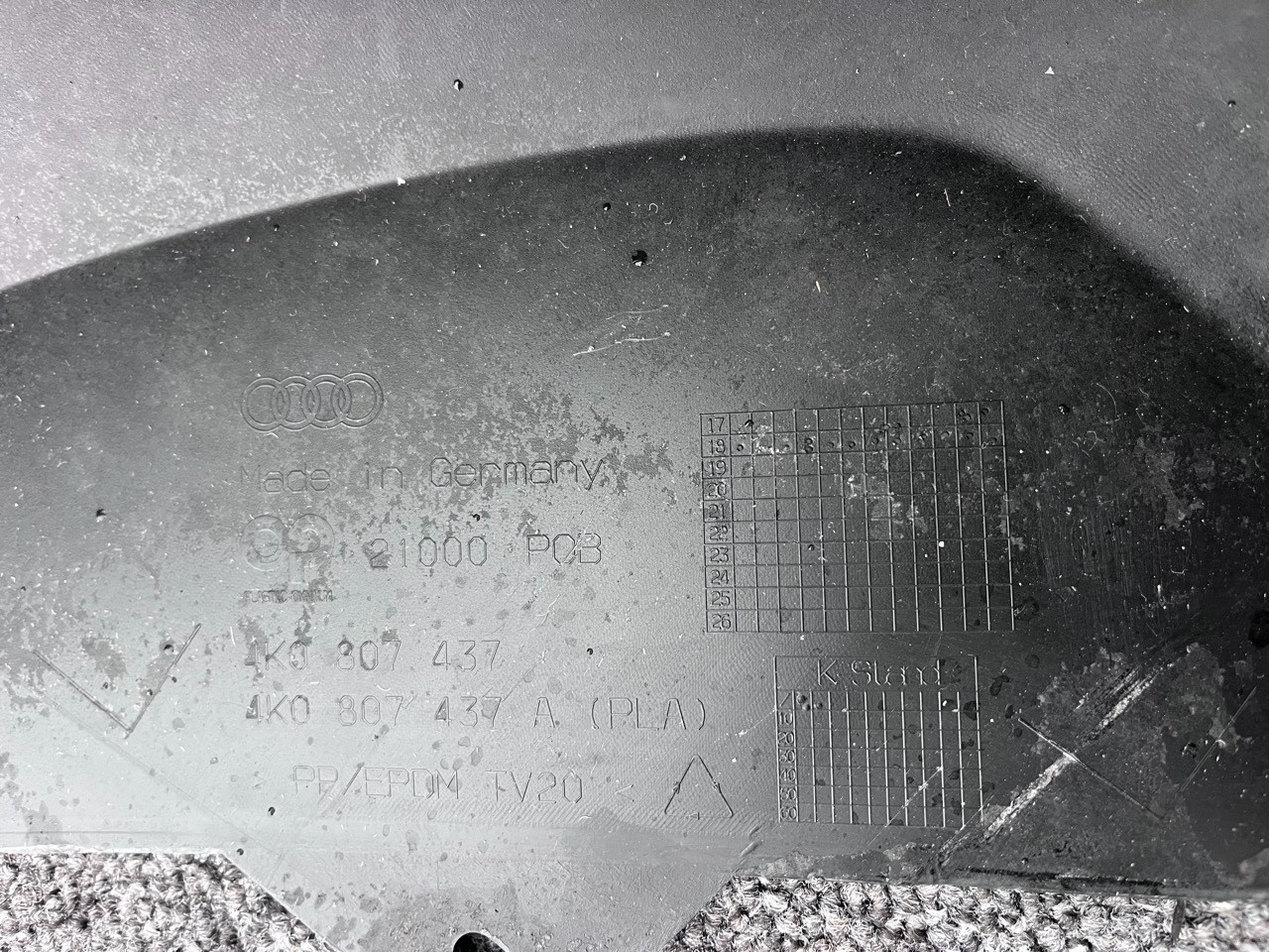 Audi A6 Sport Se C8 2019-2022 Front Bumper 6 Pdc + Jets Genuine [a891]