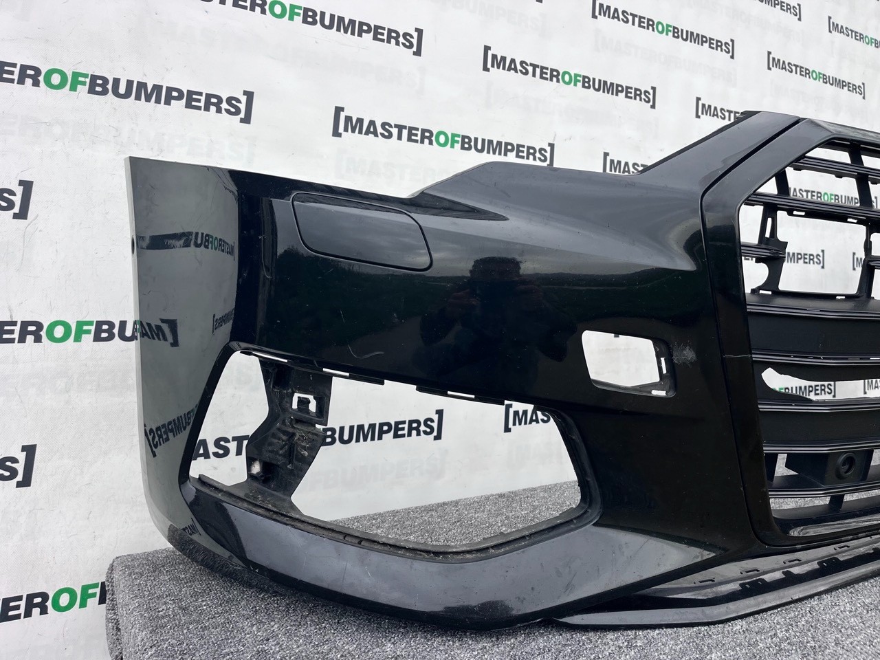 Audi A6 Sport Se C8 2019-2022 Front Bumper 6 Pdc + Jets Genuine [a891]