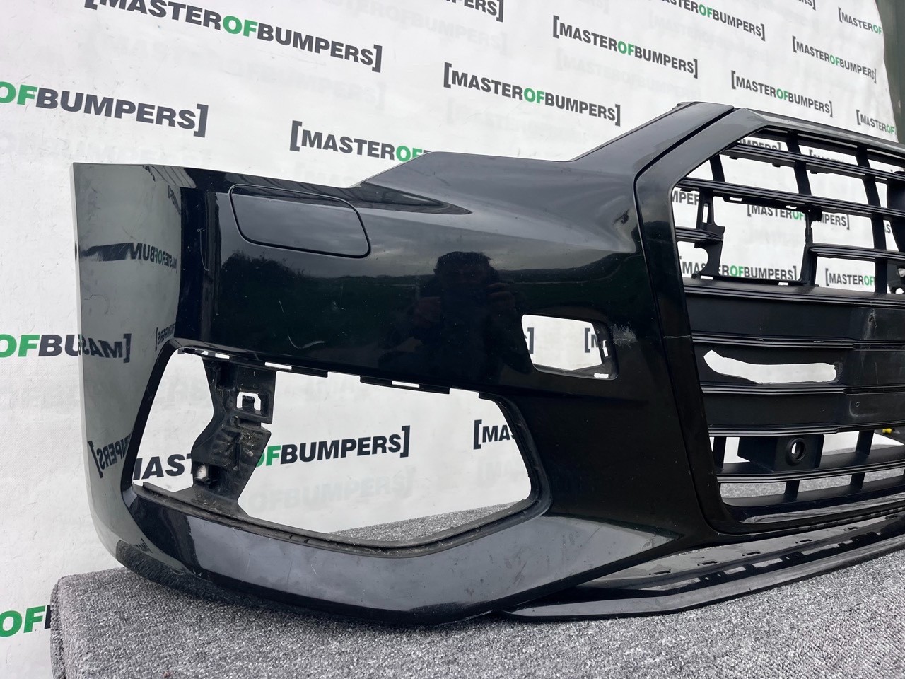 Audi A6 Sport Se C8 2019-2022 Front Bumper 6 Pdc + Jets Genuine [a891]