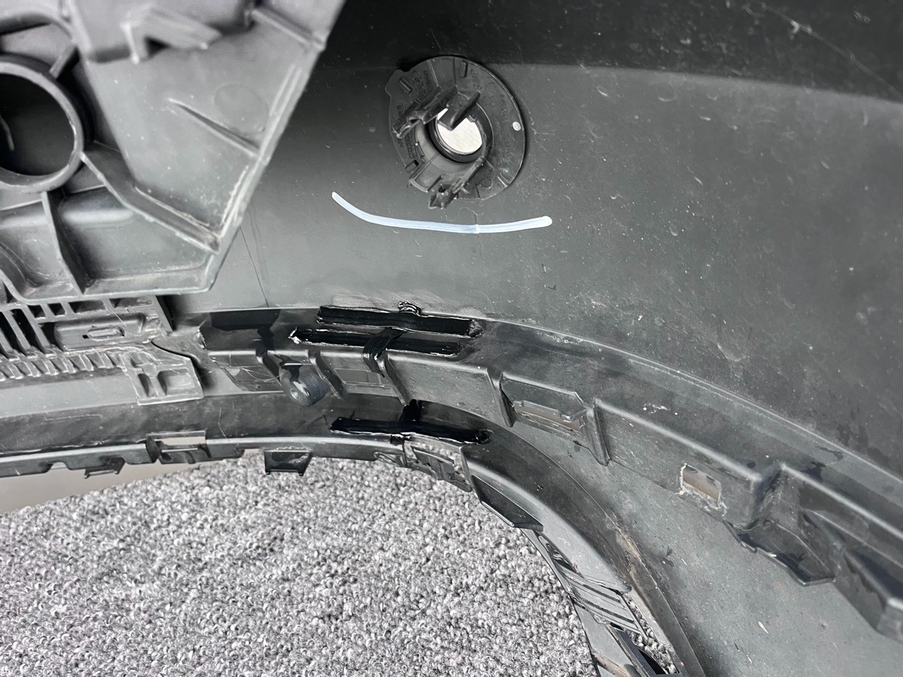 Audi A4 Se Sport Avant Estate B9 2016-2019 Rear Bumper 4 Pdc Genuine [a917]