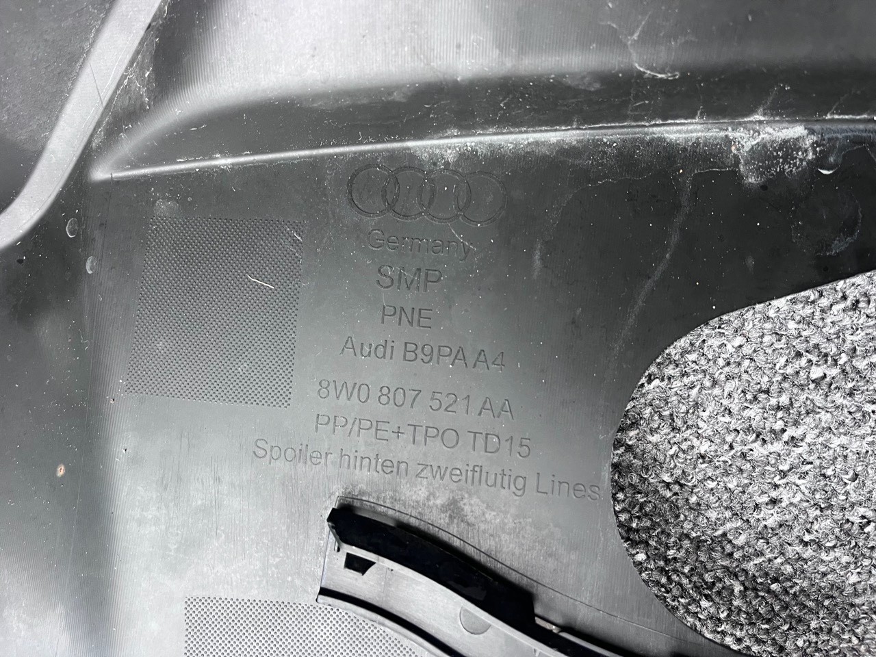 Audi A4 Se Sport Avant Estate B9.5 2020-2024 Rear Bumper 4 Pdc Genuine [a908]