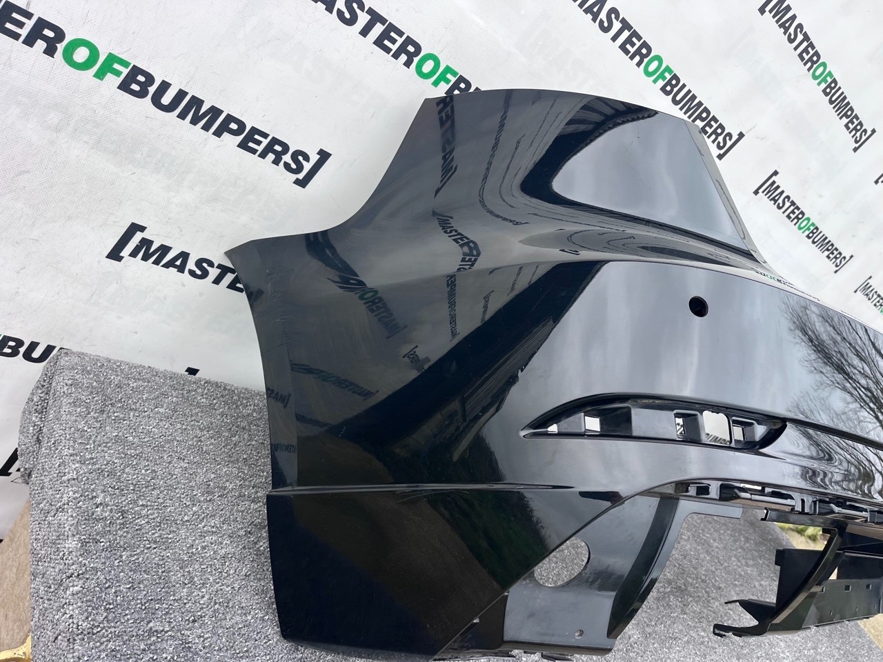 Audi A3 S Line Hatchback V8 Lift 2016-2019 Rear Bumper 4 Pdc Genuine [a911]