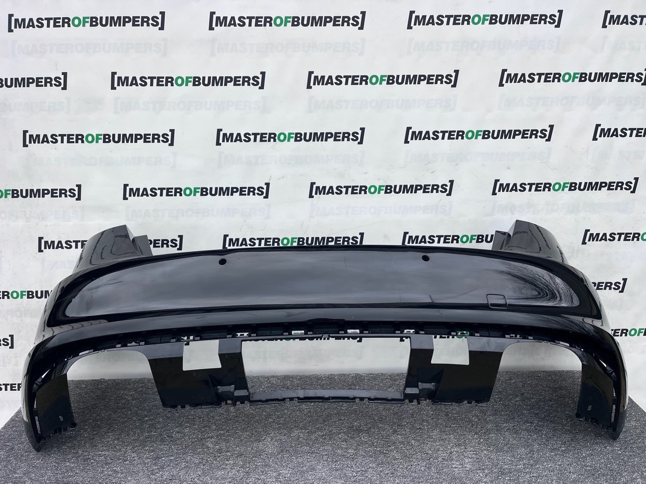 Audi A3 Se Hatchback V8 Pre-lift 2013-2015 Rear Bumper 6 Pdc Genuine [a910]