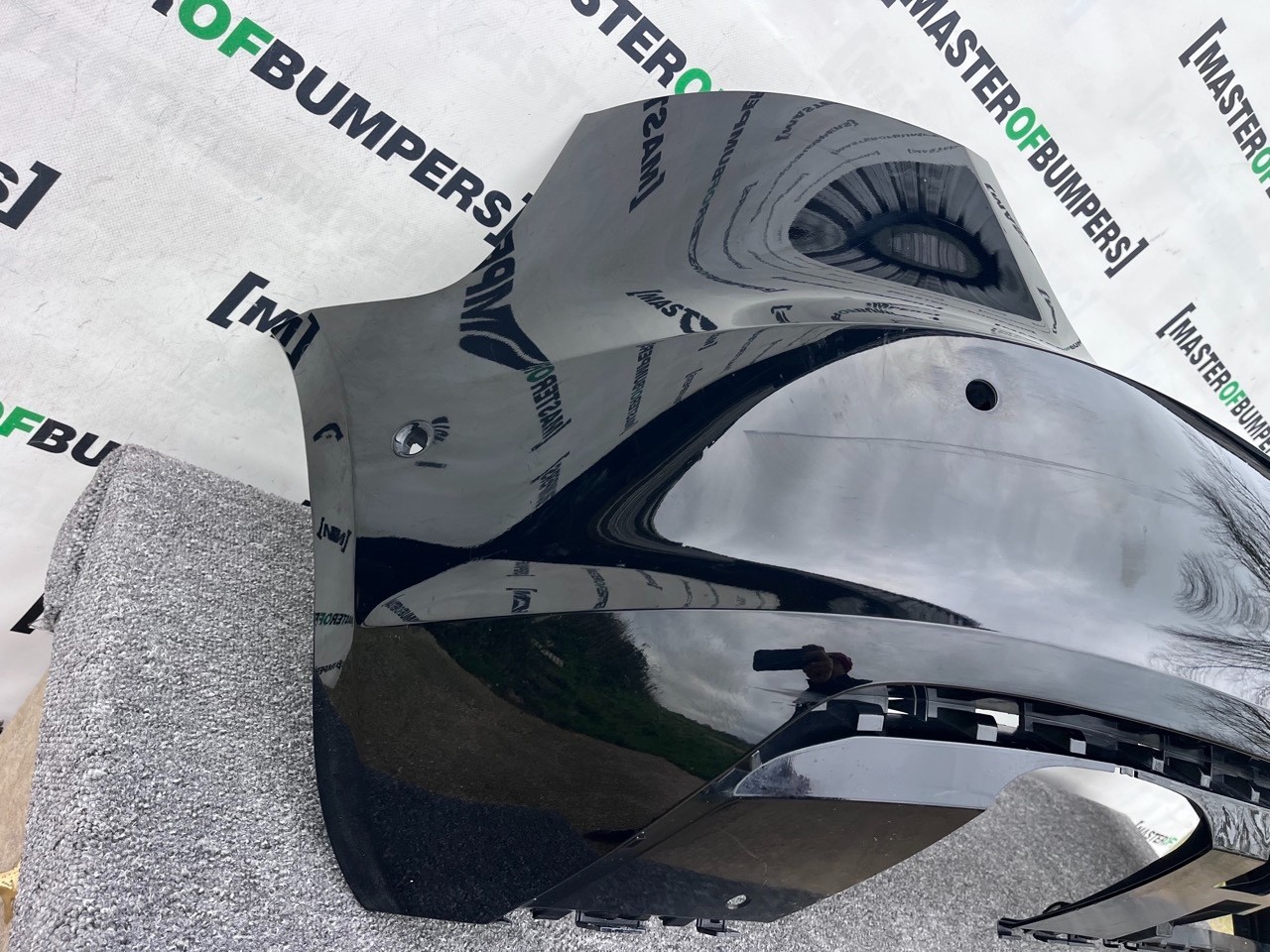 Audi A3 Se Hatchback V8 Pre-lift 2013-2015 Rear Bumper 6 Pdc Genuine [a910]