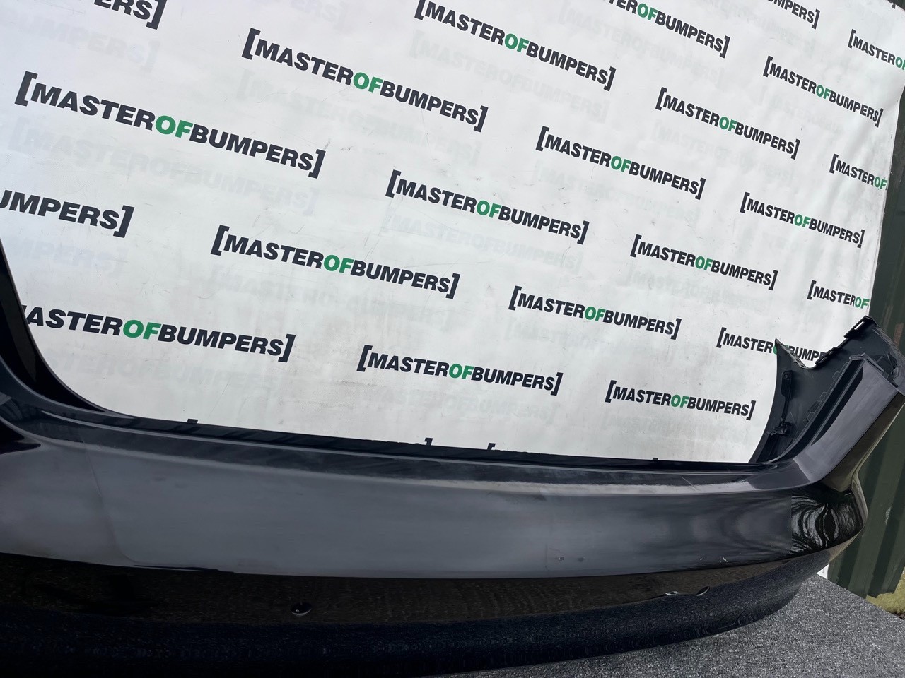 Audi A3 Se Hatchback V8 Pre-lift 2013-2015 Rear Bumper 6 Pdc Genuine [a910]