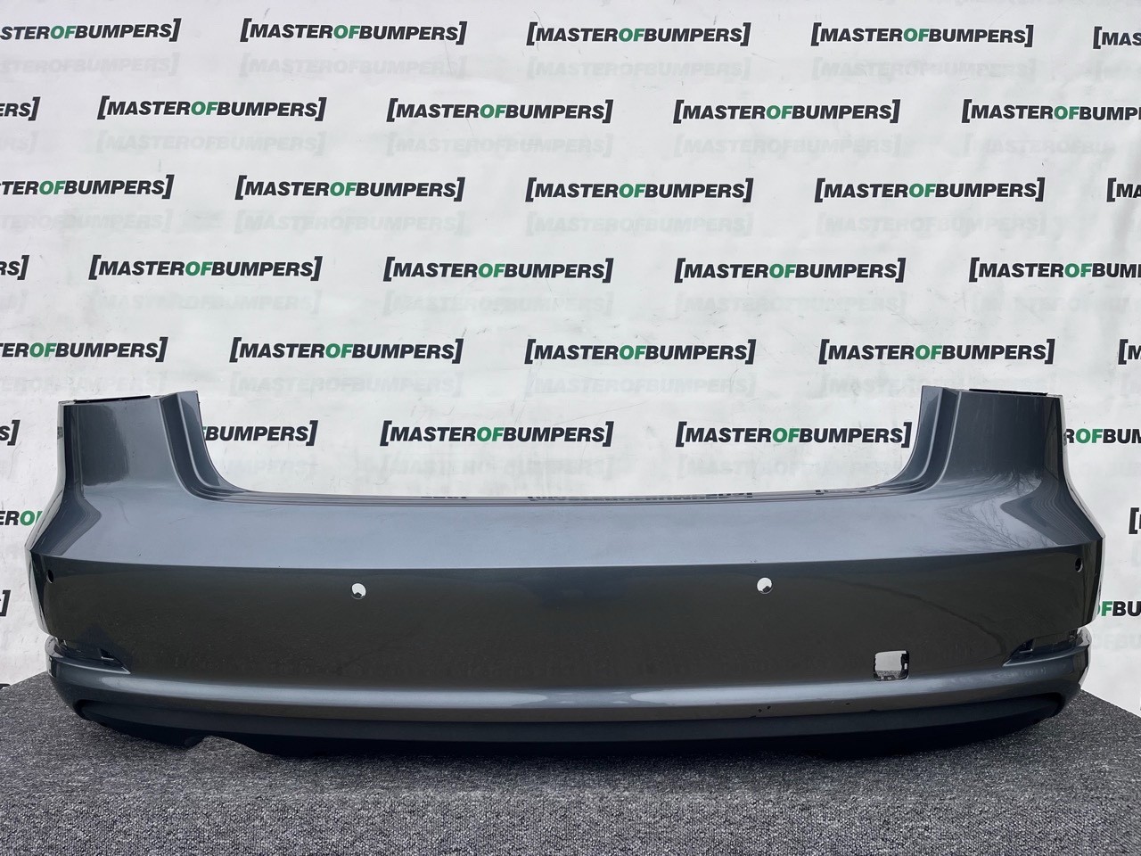 Audi A3 Se Sport Cabio Saloon V8 Pre-lift 2013-2015 Rear Bumper Genuine [a912]