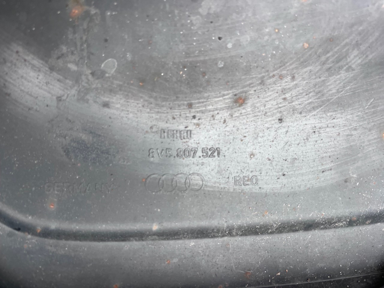 Audi A3 Se Sport Cabio Saloon V8 Pre-lift 2013-2015 Rear Bumper Genuine [a912]