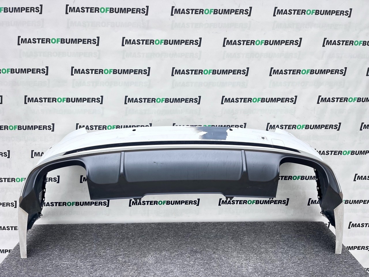 Audi S4 Saloon B9 Pre-lift 2016-2019 Rear Bumper 4 Pdc Genuine [a916]
