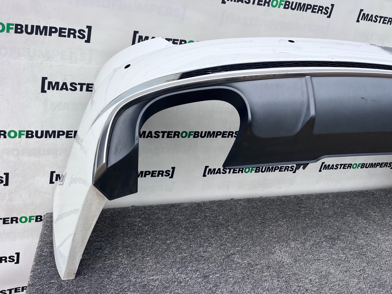 Audi S4 Saloon B9 Pre-lift 2016-2019 Rear Bumper 4 Pdc Genuine [a916]
