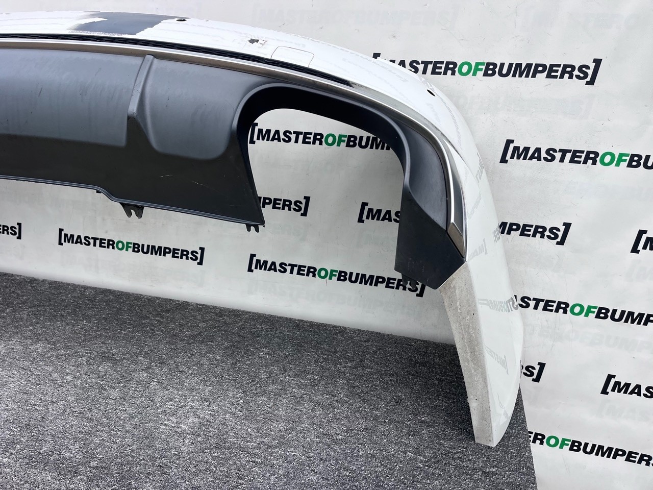 Audi S4 Saloon B9 Pre-lift 2016-2019 Rear Bumper 4 Pdc Genuine [a916]