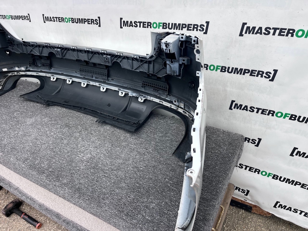 Audi S4 Saloon B9 Pre-lift 2016-2019 Rear Bumper 4 Pdc Genuine [a916]