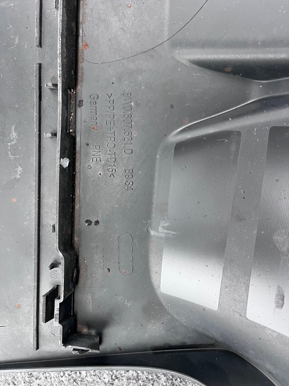 Audi S4 Saloon B9 Pre-lift 2016-2019 Rear Bumper 4 Pdc Genuine [a916]