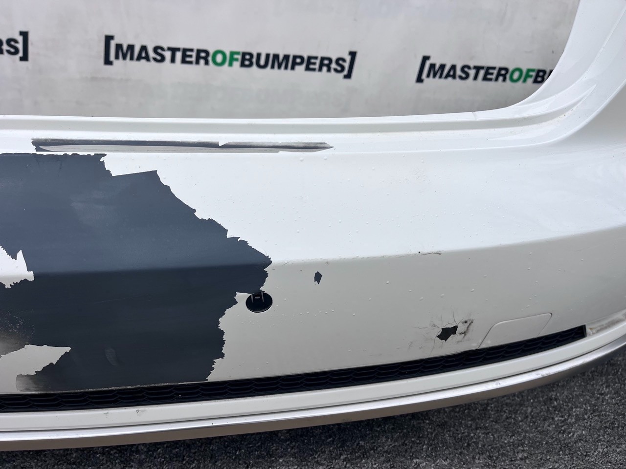 Audi S4 Saloon B9 Pre-lift 2016-2019 Rear Bumper 4 Pdc Genuine [a916]