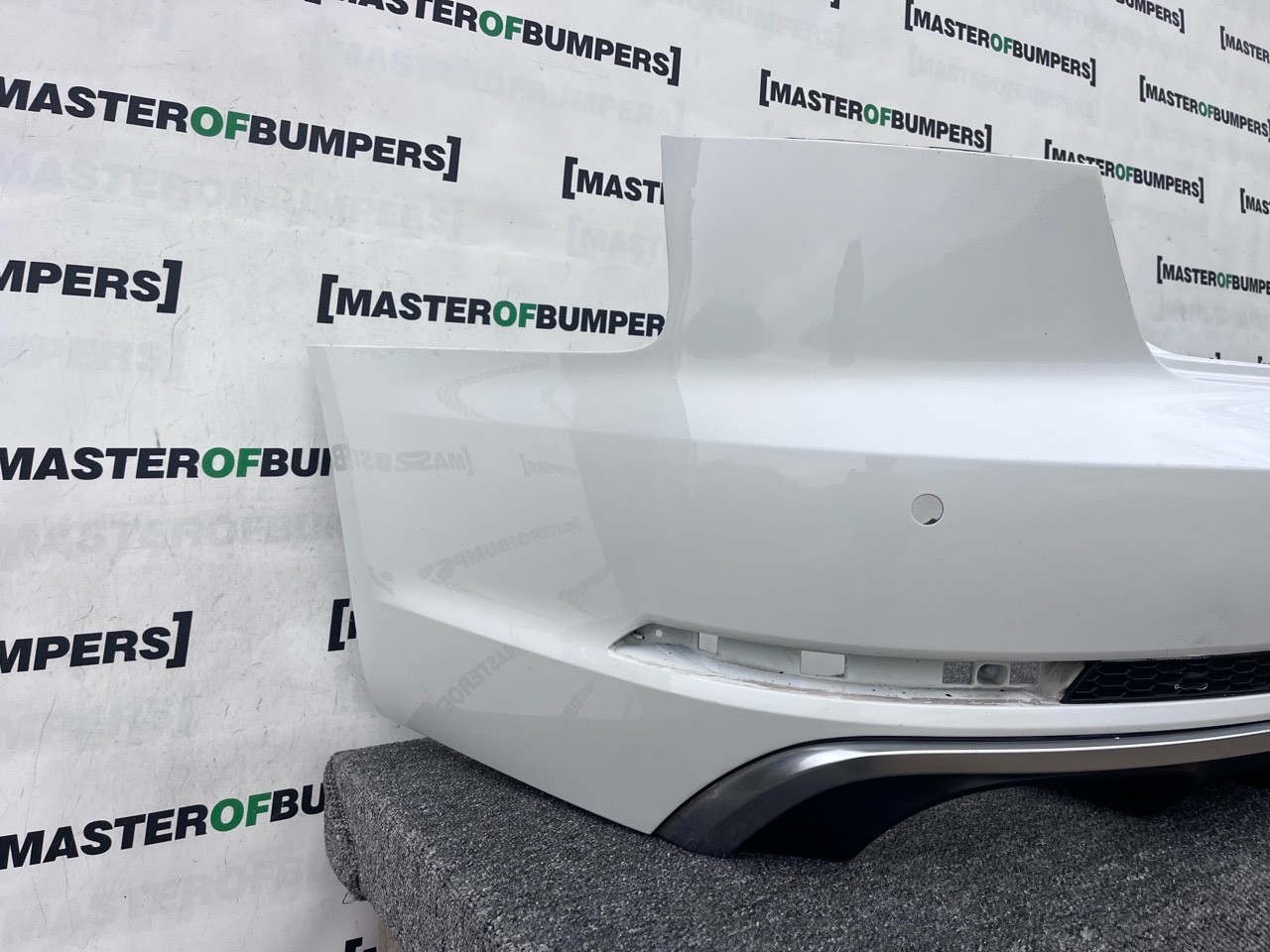 Audi S4 Saloon B9 Pre-lift 2016-2019 Rear Bumper 4 Pdc Genuine [a916]