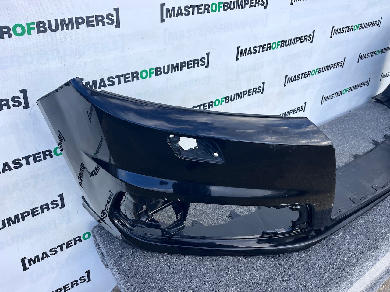 Audi Q7 S Line Black Ediion Mk2 2016-2019 Front Bumper 4 Pdc Genuine [a959]