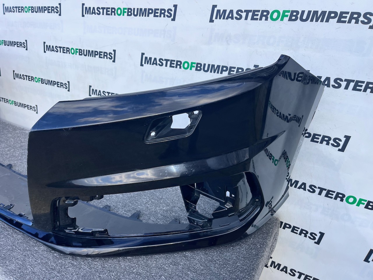 Audi Q7 S Line Black Ediion Mk2 2016-2019 Front Bumper 4 Pdc Genuine [a959]