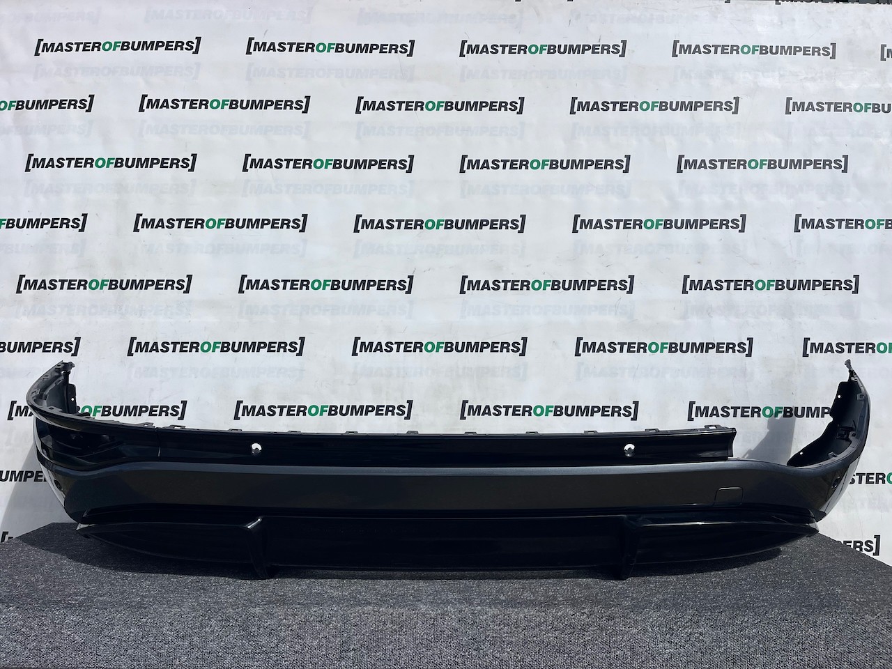 Audi Q6 E-tron S Line Suv 2024-2026 Rear Bumper 6 Pdc Genuine [a970]