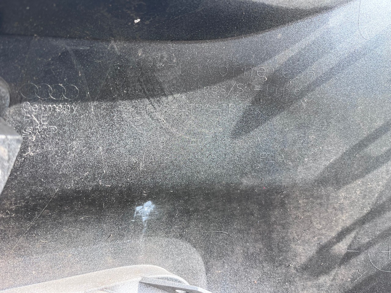 Audi Q2 S Line Mk1 Hatchback 2016-2020 Front Bumper 4 Pdc +jets Genuine [a974]