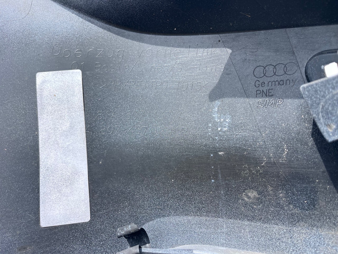 Audi Q2 S Line Mk1 Hatchback 2016-2020 Front Bumper 4 Pdc +jets Genuine [a974]