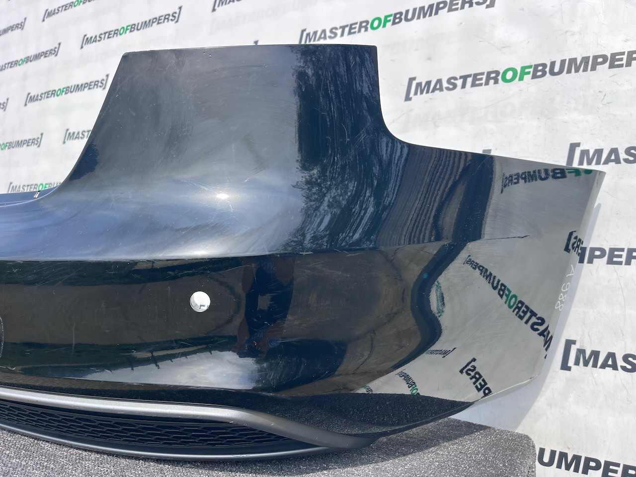 Audi A4 S Line Avant Estate B8 Lift 2012-2015 Rear Bumper 4 Pdc Genuine [a988]