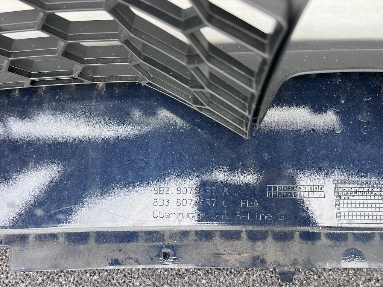 Audi S5 A5 S-line Sportback Esta Mk3 2024-2027 Front Bumper 6 Pdc Genuine [a992]