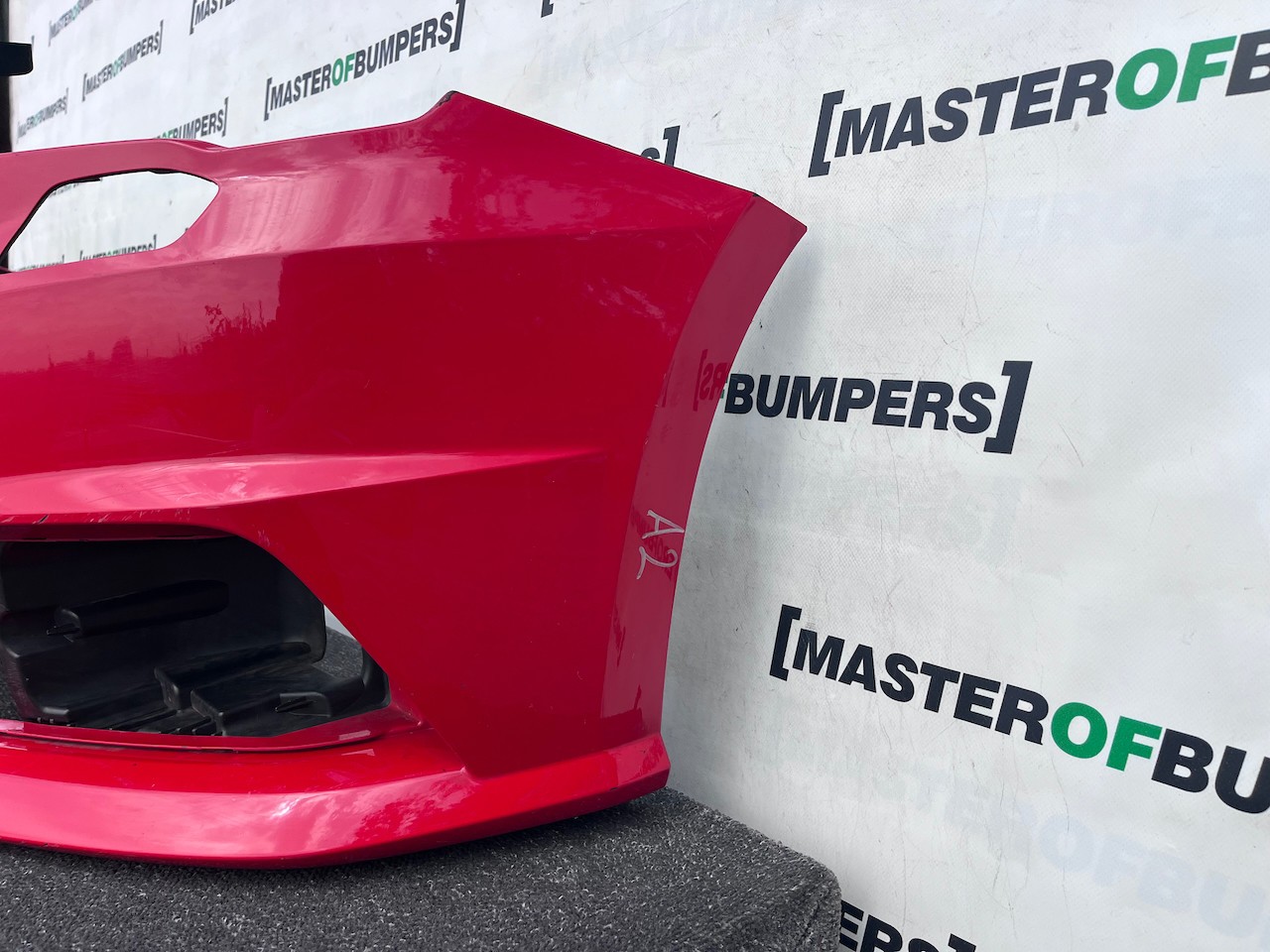 Audi A1 S-line Hatchback Lift 2015-2018 Front Bumper No Pdc Jets Genuine [a2]