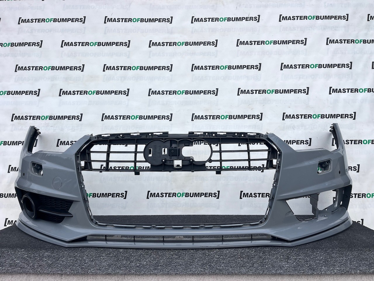 Audi A7 S Line Sportback Lift 2015-2018 Front Bumper 6 Pdc Jets Genuine [a9]