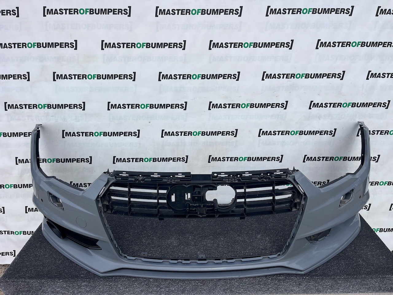 Audi A7 S Line Sportback Lift 2015-2018 Front Bumper 6 Pdc Jets Genuine [a9]